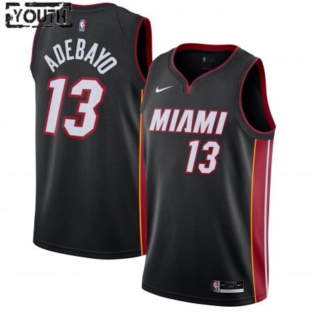 Maillot Basket Miami Heat Bam Adebayo 13 2020-21 Nike Icon Edition Swingman - Enfant